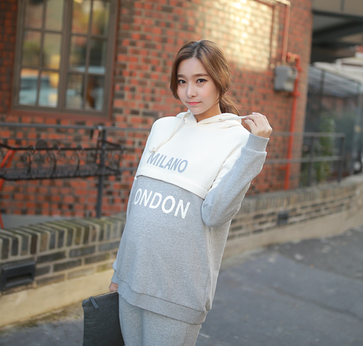 76308 - <font color="bb4b57"><b>단 3일간! 밍크퍼 10%할인</b>~1/21까지</font><br>수유*후드밍크퍼 수유set
