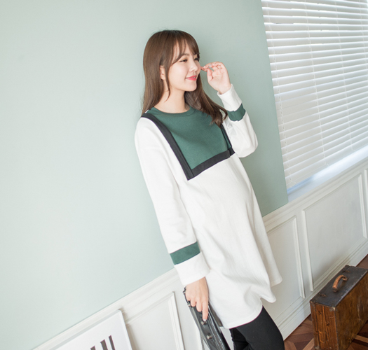 77401 - 임부*줄리배색롱 t
