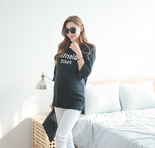 77429 - 임부*발런피치반팔 t