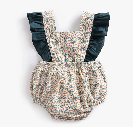 [Joy Multi] Full Flower Freel Infant Sleeveless Bodysuit (6M-3Y)204678.