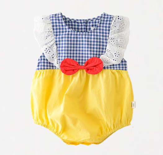 [Joy Multi] Summer Sunshine Princess Sleeveless Frill Toddler Bodysuit (66-90) 204693.