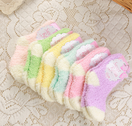 [Joy Multi] pastel Infant socks 3-piece set 302880.