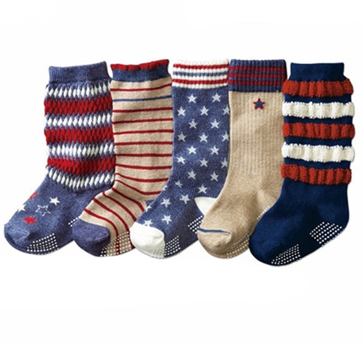 [Joy Multi] Striped Star Socks (5 types) 1 Set (0-2 years old) 203375