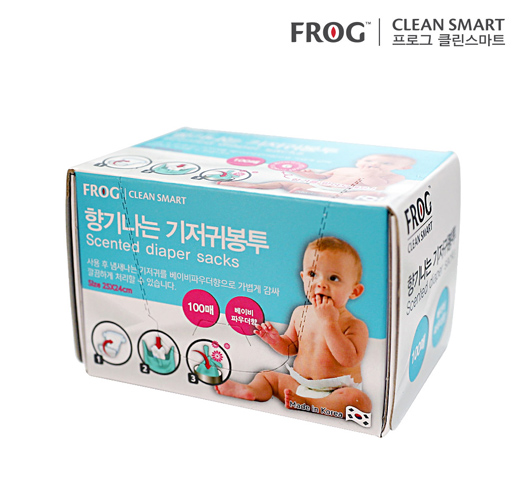 [Frog] 100 scented diaper bags