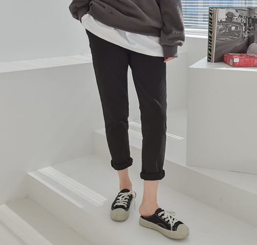 Women's clothing*Cotton span baggy pants