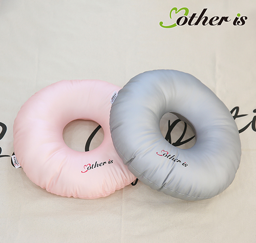 <font color="bb4b57"><b>[Limited time discount]</b></font><br> [Mother Is] Perineum Cushion Donut-shaped Pregnancy Cushion Gray Pink
