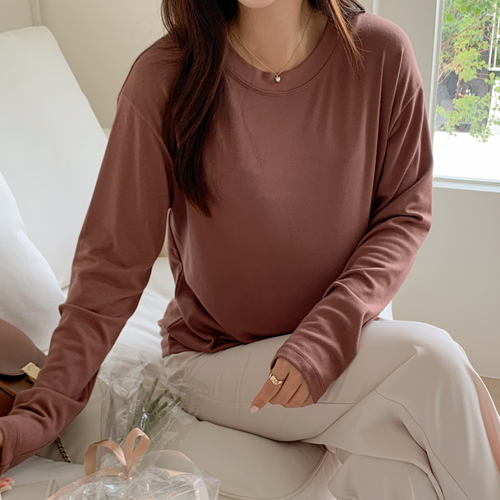 <b>[Special price 1+1]</b><br> Maternity*Soft basic tee