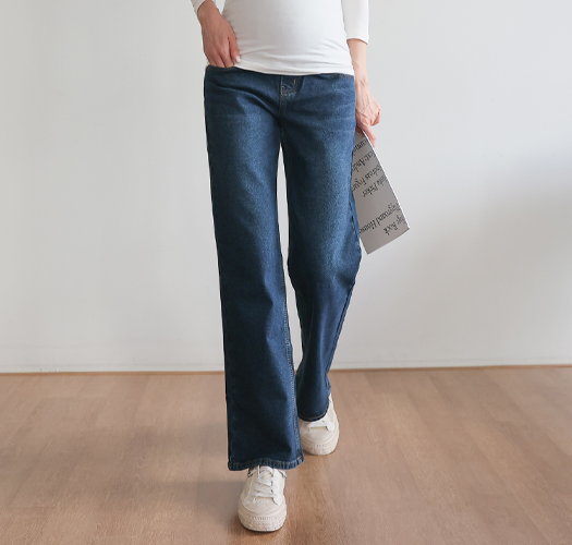 <b>Limited quantity SALE</b><br> Maternity*Wide maternity jeans for all (ver.napping)