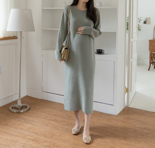 Maternity*pole knit maternity dress