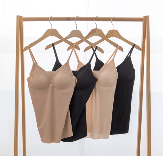 <font color="bb4b57"><b>[MD recommended discount]</b></font><br> Seamless modal nude cap-built maternity tank top (strap adjustment)