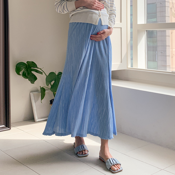 Maternity*Wrinkle-free maternity skirt