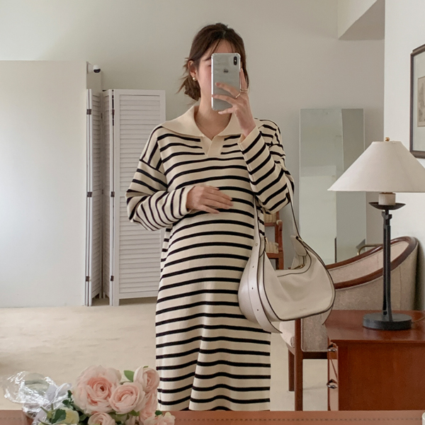 Maternity*Dangarakara knit maternity dress