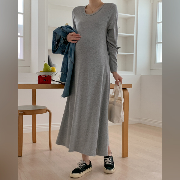 Maternity*Daily Challang Round Maternity Dress