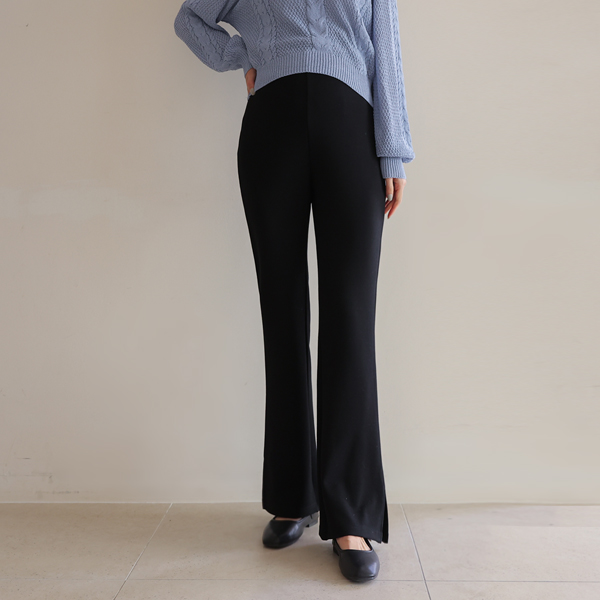 Maternity*Comfortable height pregnant boot cut maternity pants