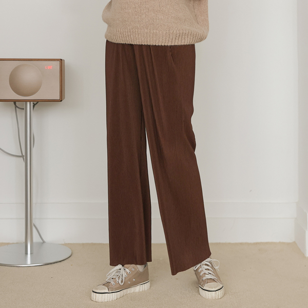 Maternity*Y tension pleated maternity pants