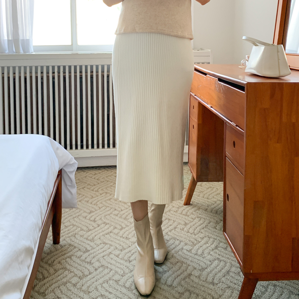 Early to mid-term mom*Lovely cozy knit skirt 