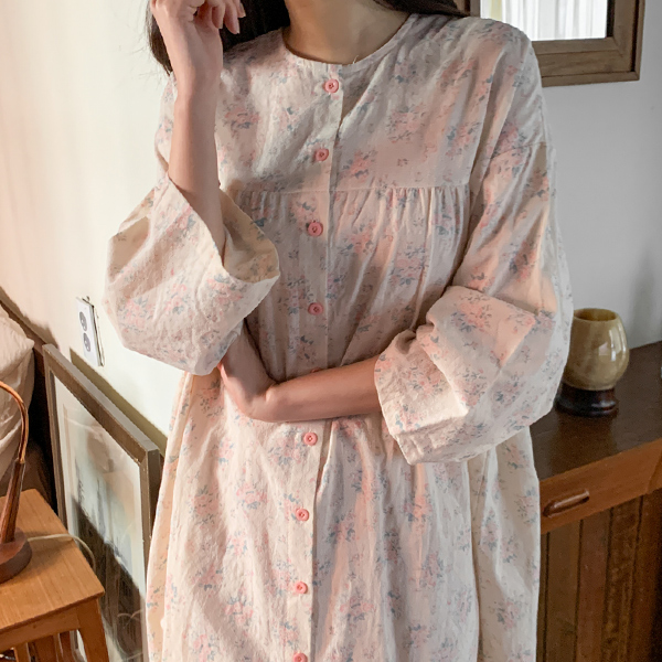 Nursing clothes*Beniflower nursing dress 