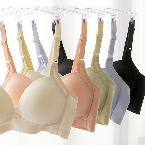 <font color="bb4b57"><b>[MD Recommendation/New Product]</b></font><br> [Jj] Integrated molded front button nursing bra