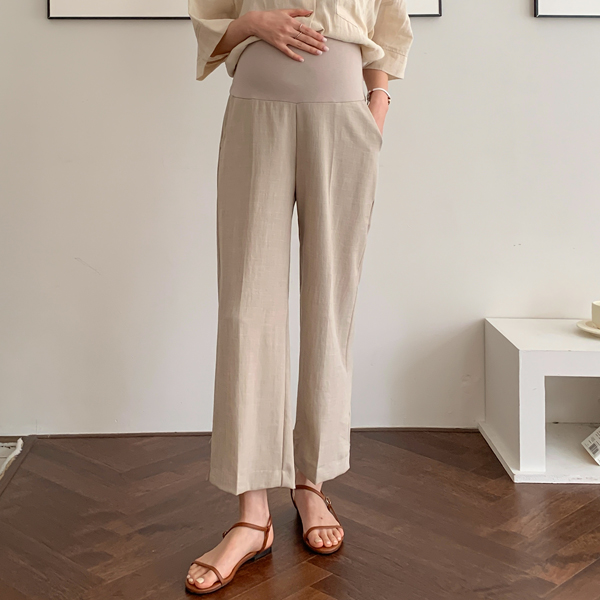 <b>[Limited-time discount]</b> Maternity*Summer wide maternity pants