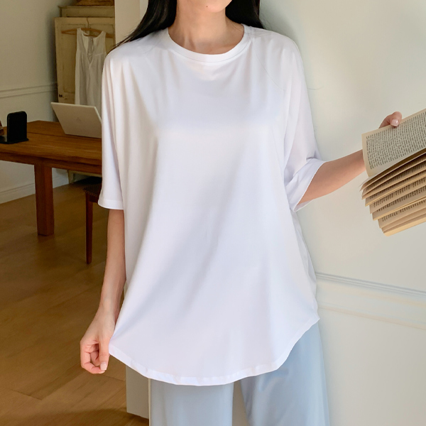 Maternity*Aero Silver Functional Short Sleeves T-shirt