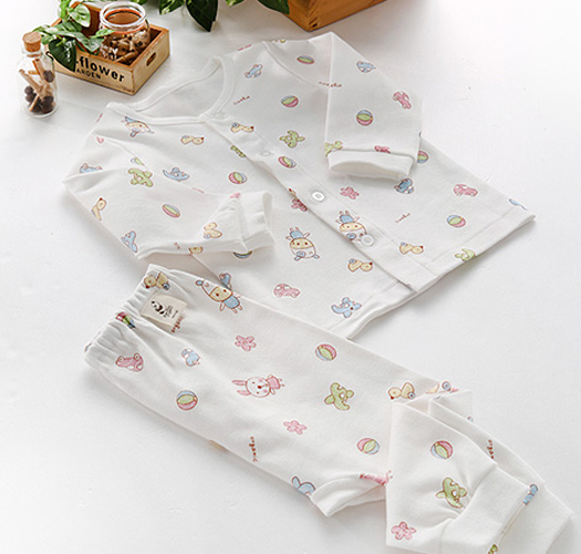 [Natura Organic] Organic cotton Toy overalls, top and bottom