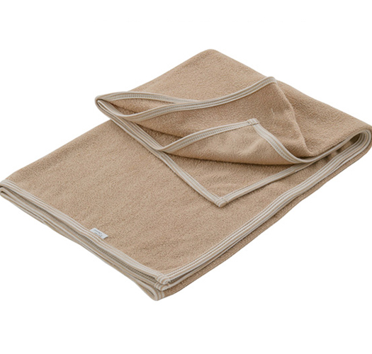 [Natura Organic] Natural Bamboo Bath Towel (for babies) whiteivory/Brown (Choose 1)
