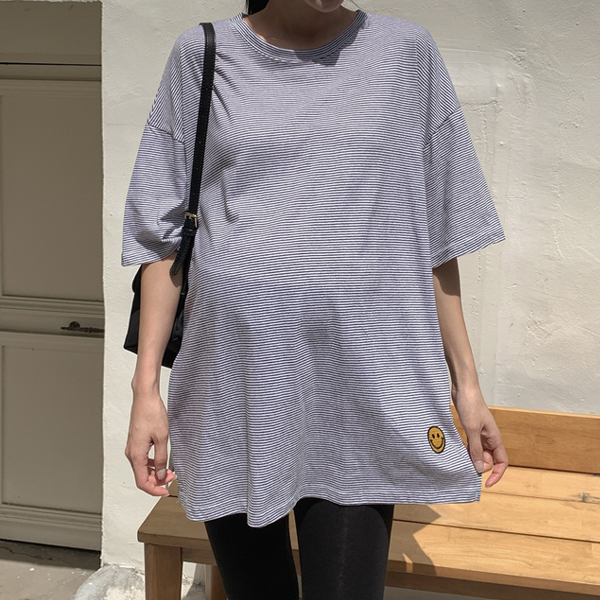 Maternity*Smile layered box t-shirt