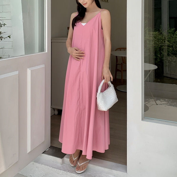 Maternity*Forable Bassack tank top maternity dress