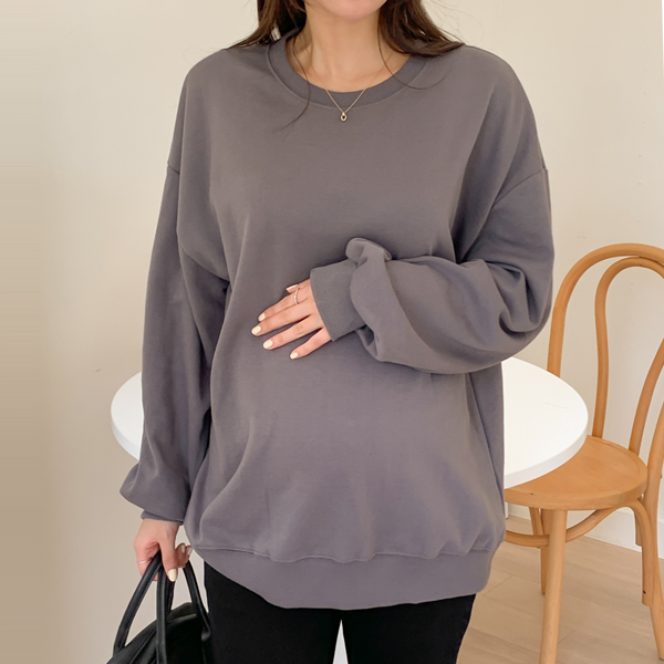 Maternity*Loose fit daily sweatshirt