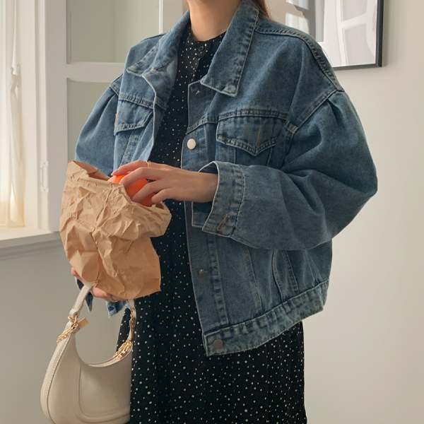 Maternity*Autumn Filter Denim Jacket