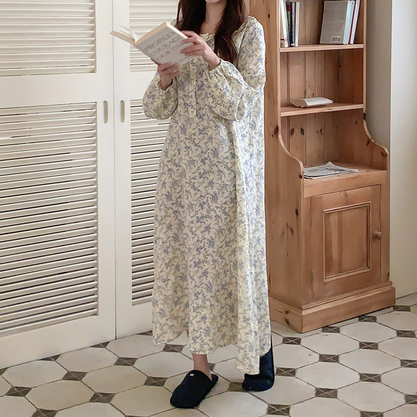  <b>[Limited-time discount]</b> Nursing clothes*Thick cotton yoru pajamas nursing one-piece