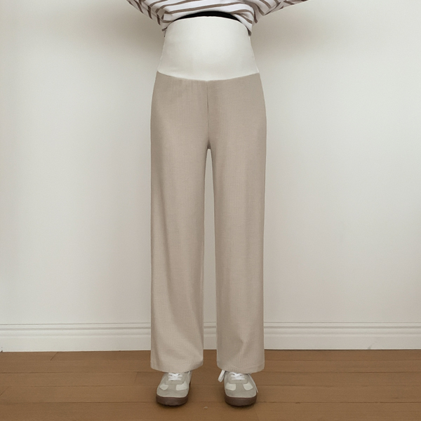 Maternity*Wavegolji Wide Maternity Pants