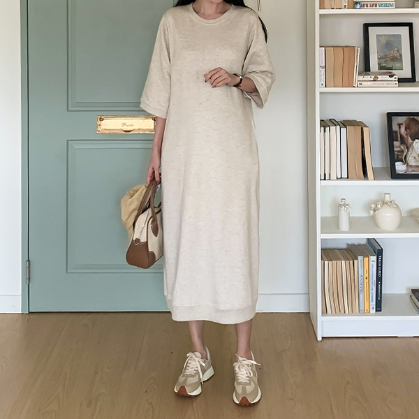 Maternity*Daily Churi 7-part maternity dress