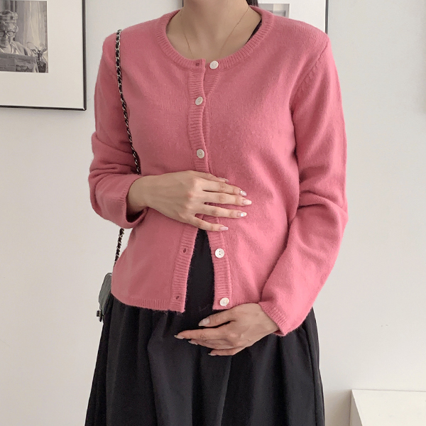 <b>[Limited-time discount]</b> Maternity*Pouchon Ribbon Embroidery Cardigan