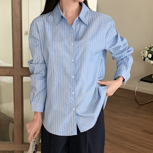 Maternity*Freewill Stripe Maternity Shirt