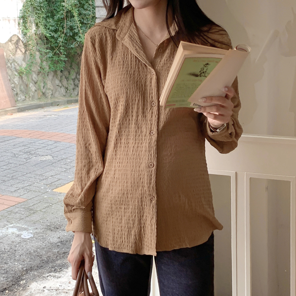 Maternity*Embroidered Shirt