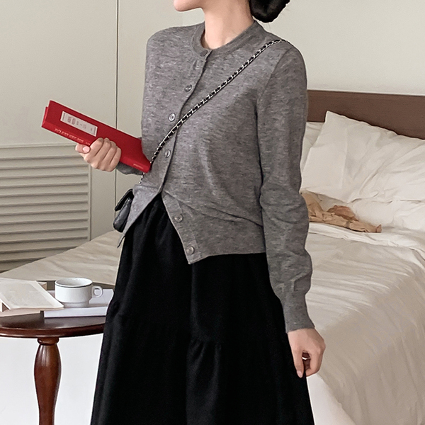 Maternity*Daily Simple Basic Cardigan