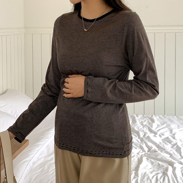 Maternity*Colorblock Rappa Single-breasted T-shirt