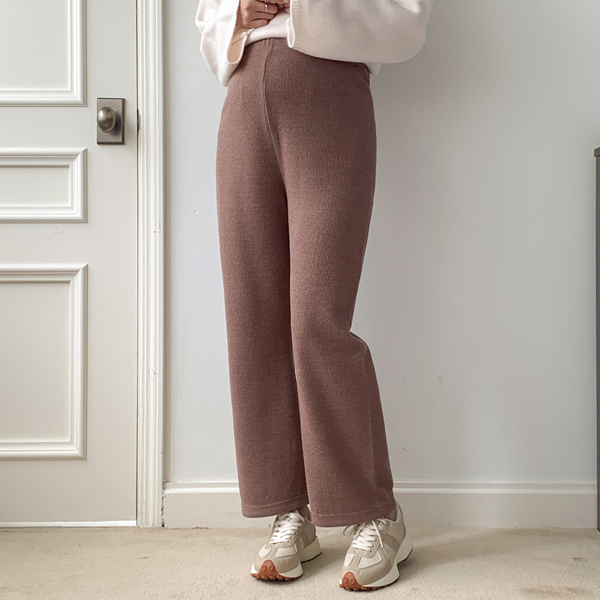 Maternity*Cozy rib correction maternity pants