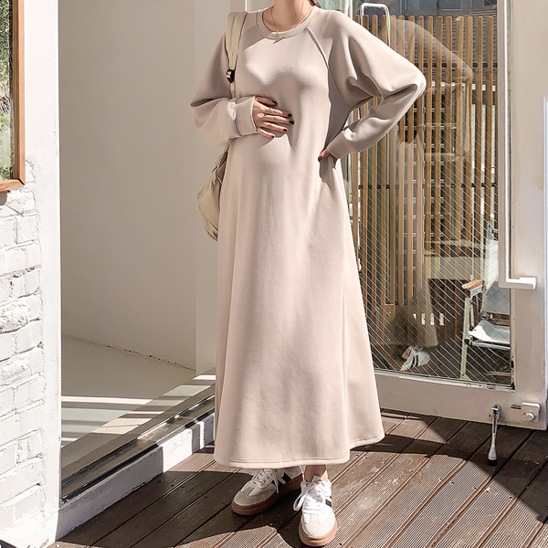 Maternity*Jelly raglan maternity dress