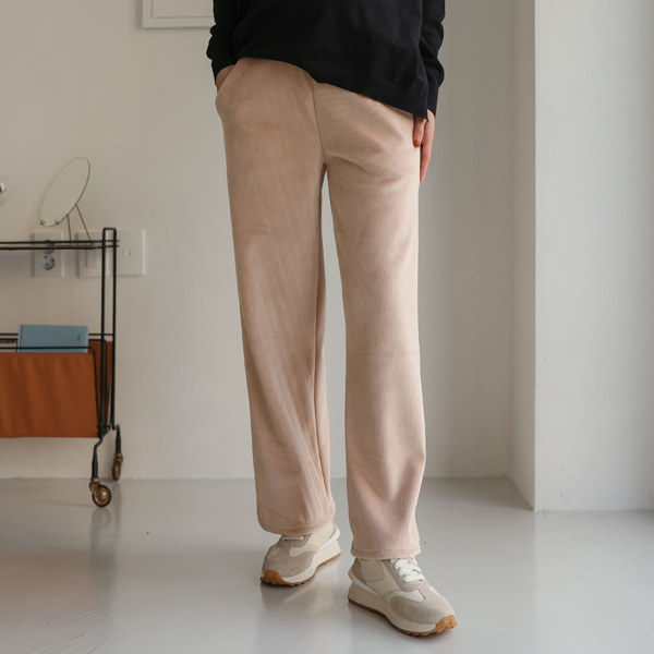 Maternity*Melting Mink Wide Maternity Pants