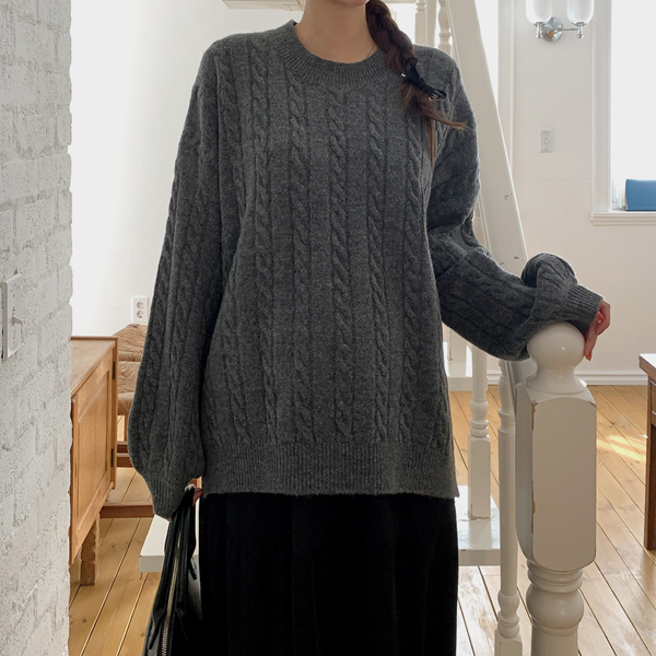 Maternity*Time Wool Round Knit