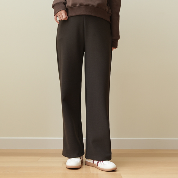 Maternity*Perfect spandex fleece wide maternity slacks