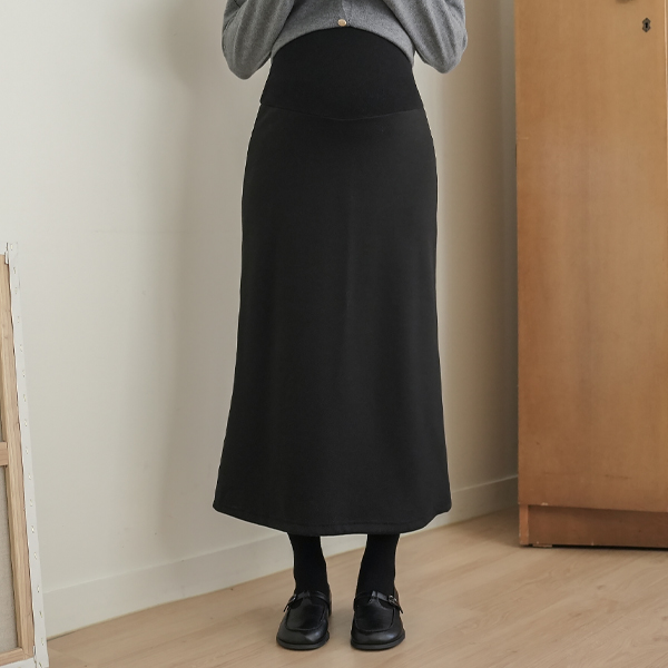 Maternity*Eliflare fleece maternity skirt