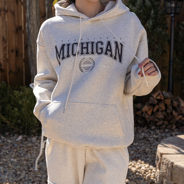 Maternity*Lansing Hooded Sweatshirt