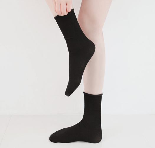 <font color="bb4b57"><b>[1+1 Special Offer]</b></font><br> Thin cotton rolling socks