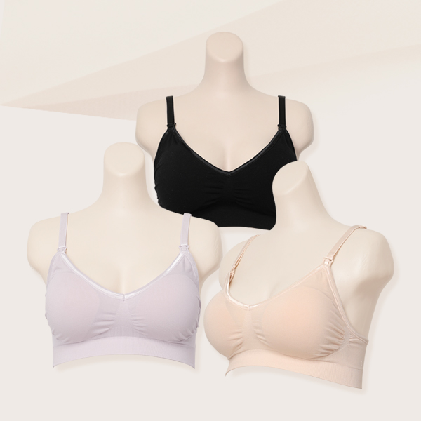 <font color="bb4b57"><b>[2 Skins Special Price + Free Shipping]</b></font><br> [Sugar Plum] Seamless Bra 2-piece set