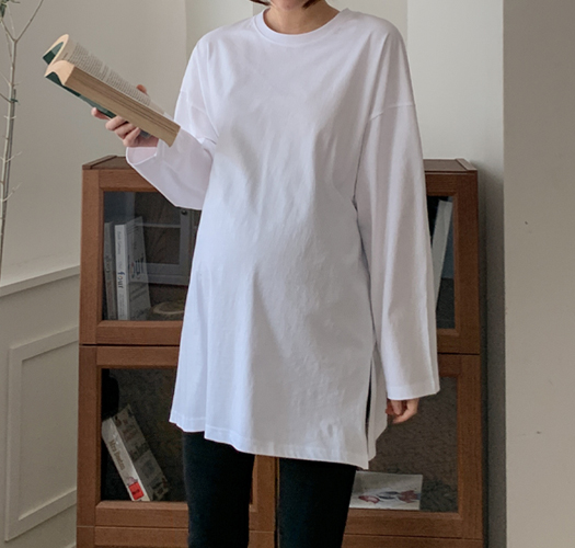 [Discount when purchasing 2]<br> [Fine Thanks] Maternity*TanTan Layered Maternity T-shirt