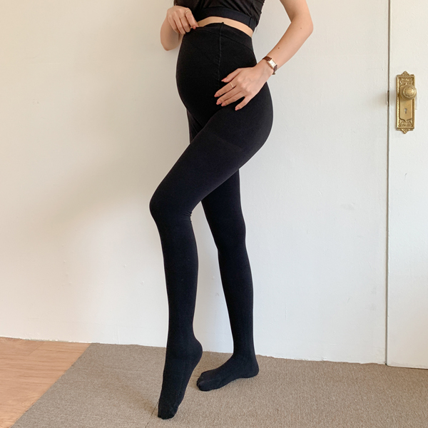 <font color="bb4b57"><b>[2 types of special price/free shipping]</b></font><br> Maternity stockings that are comfortable to wear (150D + 300D terry fleece) 2-piece set