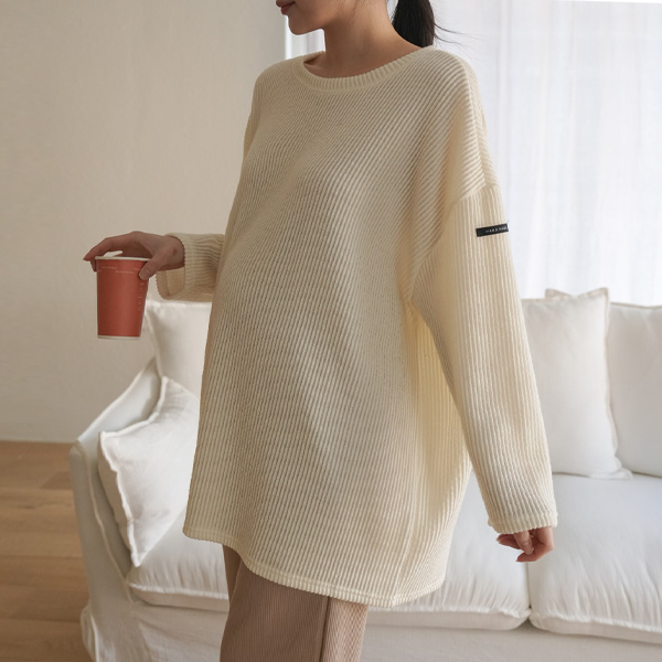 Maternity*Label Overfit Knit T-shirt